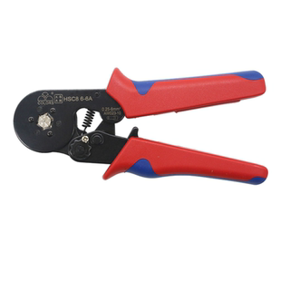 华胜管型端子专用压线钳HSC8 6-4 快速接线钳针形夹线0.25-16平方