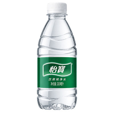 怡宝饮用纯净水350ml整箱大小瓶