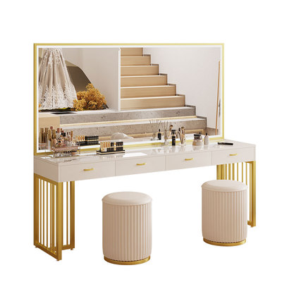 可定制带灯加粗梳妆台