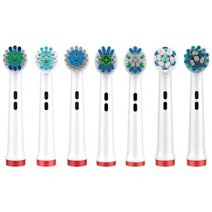 适配博朗OralB欧乐b比电动牙刷替换头通用刷头D100p2000p4000pro3