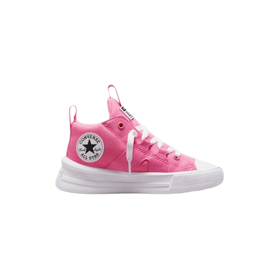 Converse匡威儿童鞋小童新款女童系带中帮帆布鞋A06130C-H-33