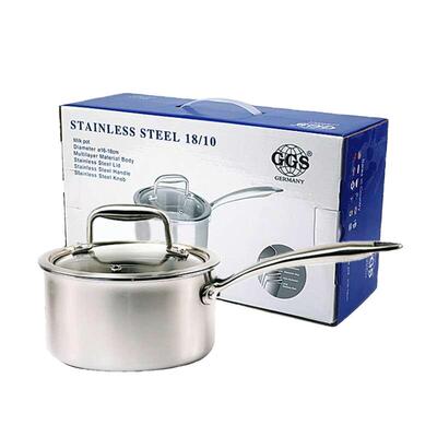 德国GGS宝宝辅食锅316不锈钢奶锅