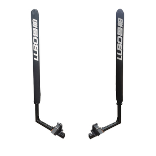 鲁舶拖车配件大全摩托快艇配件冲锋舟船用护船支架深水导向定位杆