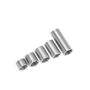 不锈钢304加长钢丝螺套螺纹修复丝套螺牙护套M10*1.5M12*1.75*45D