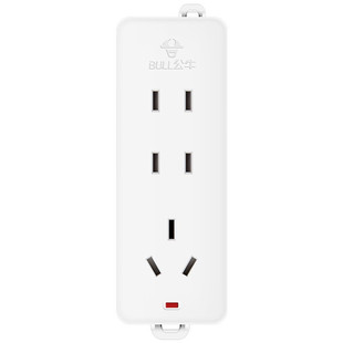 公牛迷你无线插排没有电线接线板不带线插线板10A多媒体箱弱电箱