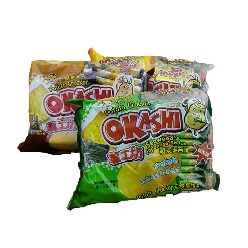马铃薯薄脆饼干味觉百撰香脆薄饼