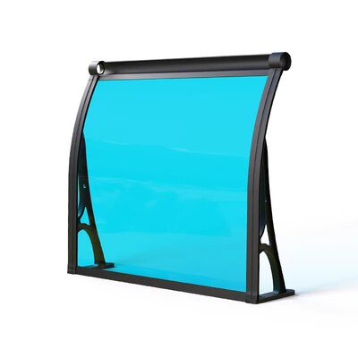 铝合金雨棚遮阳家用阳台屋檐无声