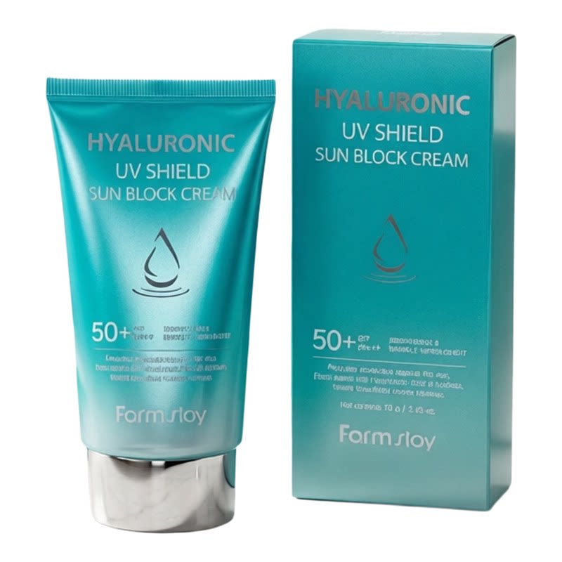 Farm stay 进口韩国透明质酸紫外线户外出行防晒霜SPF50+PA+++70g