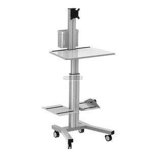 电脑推车数据中心运维车工厂无尘车间移动办公操作控制台车支架臂
