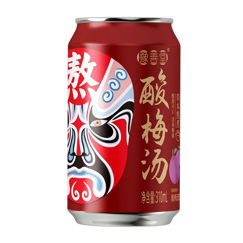 正宗酸梅汤果味饮料310ml*8罐