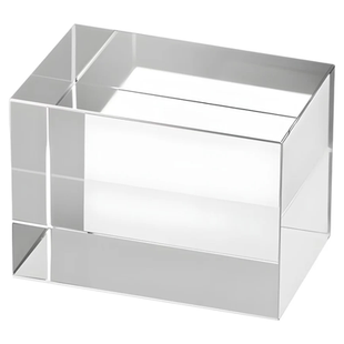 高透明亚克力方柱方块化妆品珠宝展示台底座陈列展示架定制加工