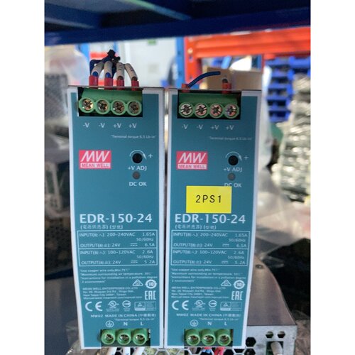 议价明纬EDR15024导轨电源24V输出6.5A输维修