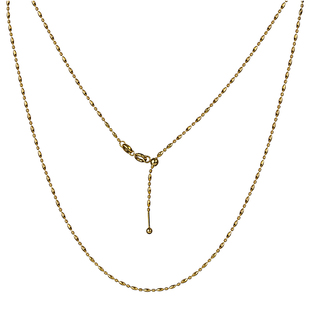 喵吉玉竹链针式万能锁骨链男女春夏新款项链可调节素链穿吊坠