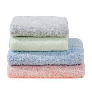 丰纶婴儿童洗脸小毛巾吸水不掉毛男女洗澡家用竹纤维方面巾非纯棉