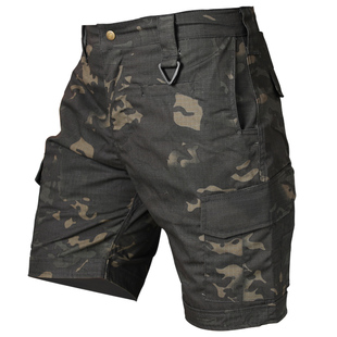 推荐款异种兵迷彩耐磨五分战术短裤修身多袋军迷户外工装裤夏男子
