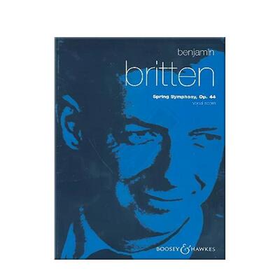 布里顿春天交响曲Op44声乐总谱