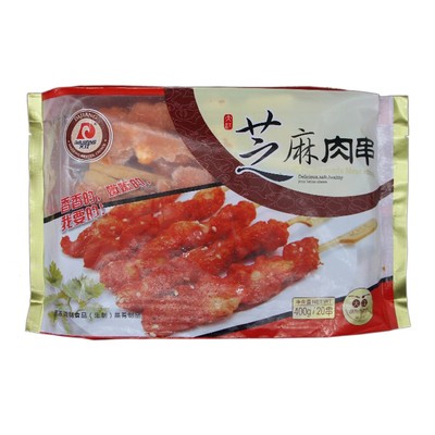 大江芝麻鸡肉串鸡柳400g冷冻热销油炸速冻新鲜速食烧烤