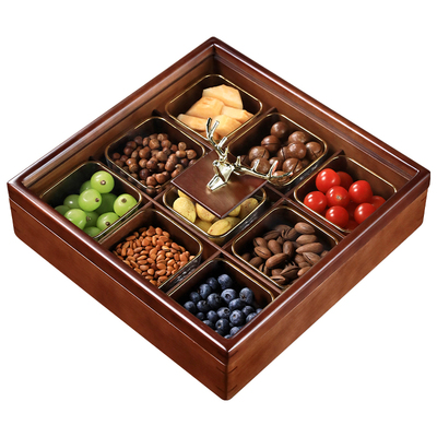 高级感果盘零食摆放盘