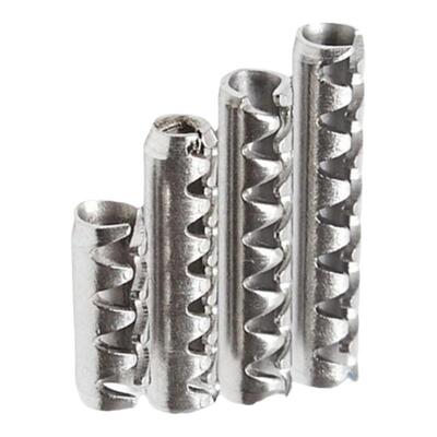 304不锈钢齿形弹性空心圆柱销带