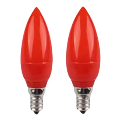 蜡烛灯泡LED红色神台灯泡财神灯