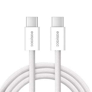 easyacc双type-c数据线Lightning线苹果iphone16通用15promax专用充电线iPad平板14/13/12高效安全快充线正品