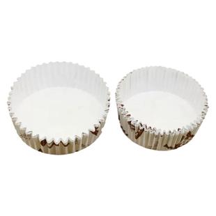 圆形船型纸托蛋糕面包热狗淋膜耐高温不粘菠萝包纸杯船形烘焙底托