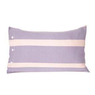 浮光纯棉全棉老粗布枕套单只装 48*74 加厚单人床双人床枕套