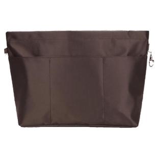 倒梯形尼龙内胆包饺子包收纳整理袋带拉链包中包化妆包女内衬包袋