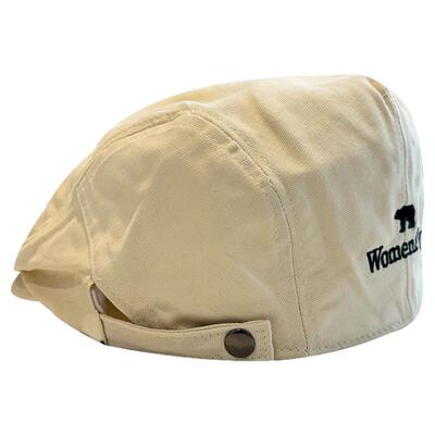 贝雷帽反戴显脸小大头围复古