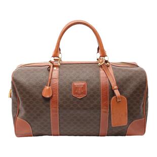 中古CELINE思琳9-95新女包波士顿 笑脸 琴谱 经典印花合集RECLO