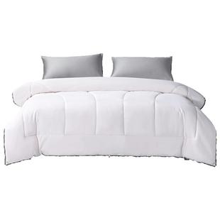 水星家纺大豆纤维被冬季被子单双人四季通用加厚保暖春秋被芯床品