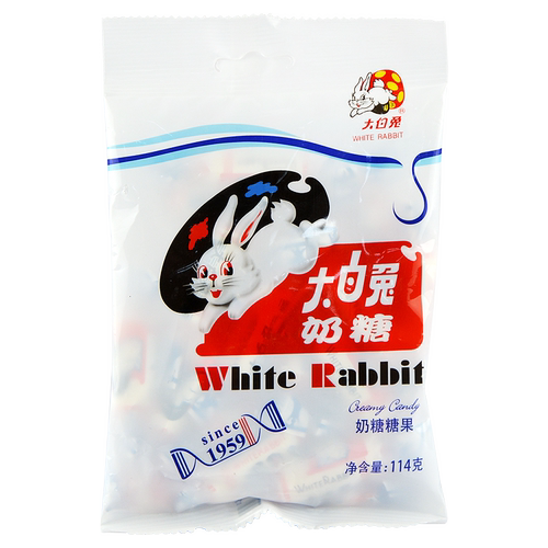 冠生园大白兔奶糖114g多口味上海特产儿童牛奶糖零食品婚庆喜糖果