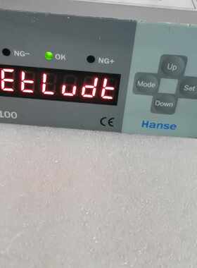 二手Hanse位移传感器数显表 进口DR100-D位移传感器-议价