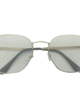 周扬青罗志祥方形金属框同款眼镜