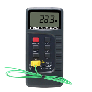 高精度温度表工业电子测温仪K型热电偶表面温度炉温铝水模具烤箱