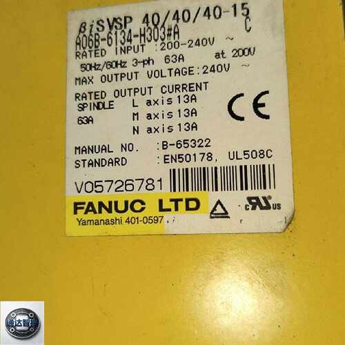 可维修FANUC伺服驱动器A06B6134H303功