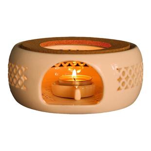 户外蜡烛煮茶炉户外日式温茶器花茶壶底座加热炉暖茶炉温茶炉套装