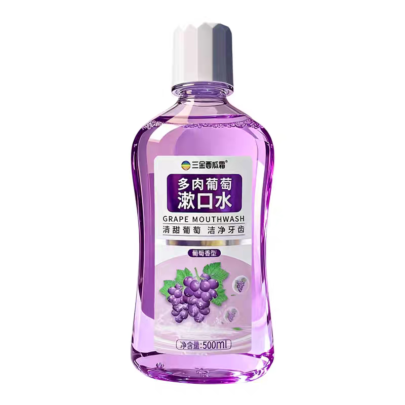 三金蜜桃味抗菌含漱液漱口水
