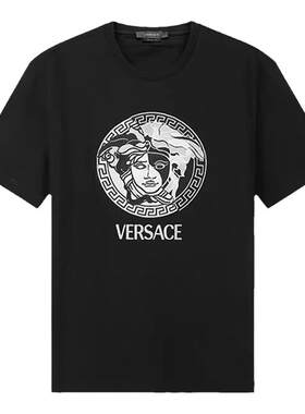 Versace男士圆领短袖T恤