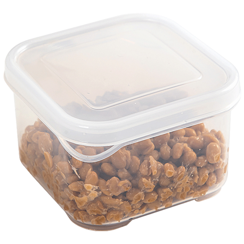 纳豆分装盒杂粮米饭冷冻盒食品级冻肉密封保鲜盒子便携随身坚果盒