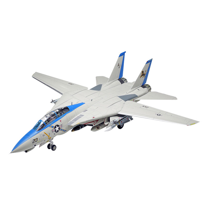 恒辉 田宫TAMIYA 61118 1/48F-14D雄猫舰载战斗机 杰作机拼装模型