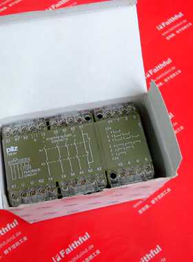 议价Pilz 474958 皮尔磁全新安全继电器 PZE 5V 3S 230VAC PZE5V