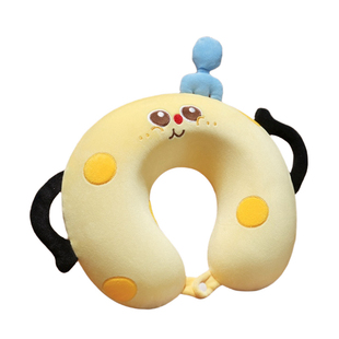 卡通记忆棉U型枕外出便携式u枕旅行靠枕睡觉护颈枕办公室午休枕头
