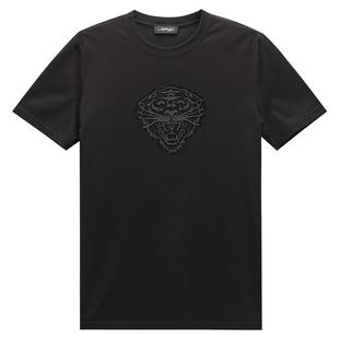 Ed Hardy埃德哈迪春季流行新款雾面厚板硅胶烫钻男士短袖T恤