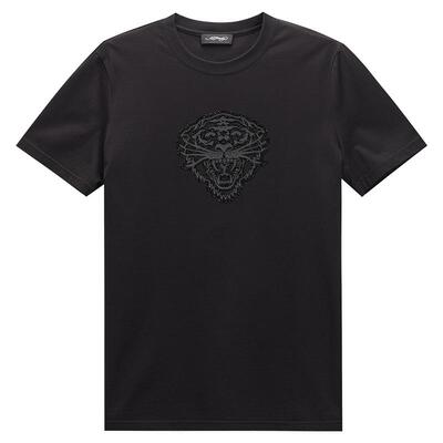 EdHardy雾面厚板硅胶烫钻T恤