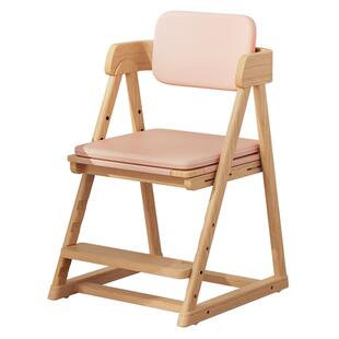 爱果乐儿童学习椅小学生可升降调节座椅实木餐椅凳子书桌写字椅子