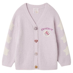 SNIDEL HOME2025秋冬新品Care Bears联名针织开衫睡衣SHNT254084