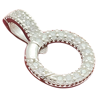 S925纯银珍珠手链项链双环连接扣