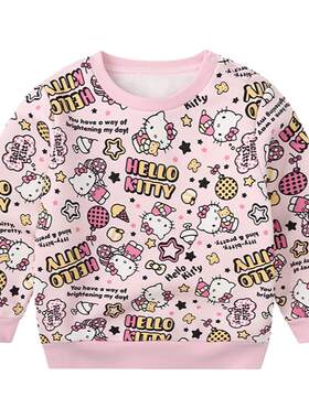 hellokitty童装婴幼儿加绒卫衣