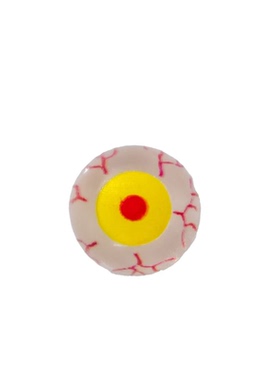 万圣节眼珠彩色夜光树脂装饰摆件